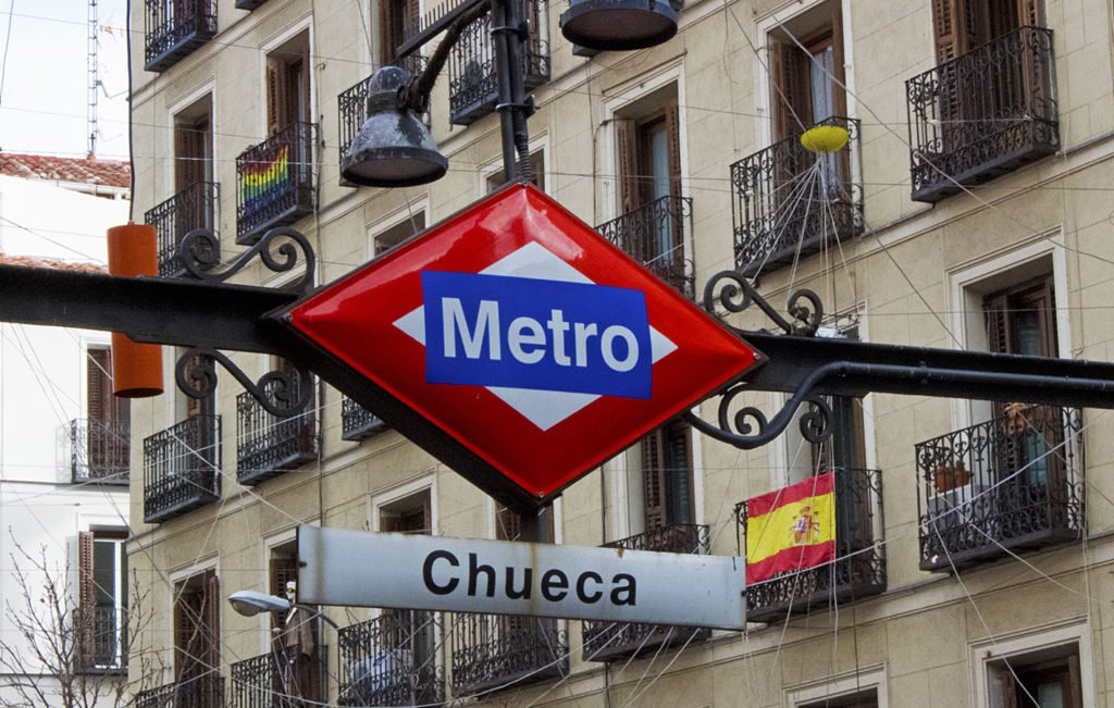 Chueca-piazza-metro Madrid-Madrid-Spagna-Spain