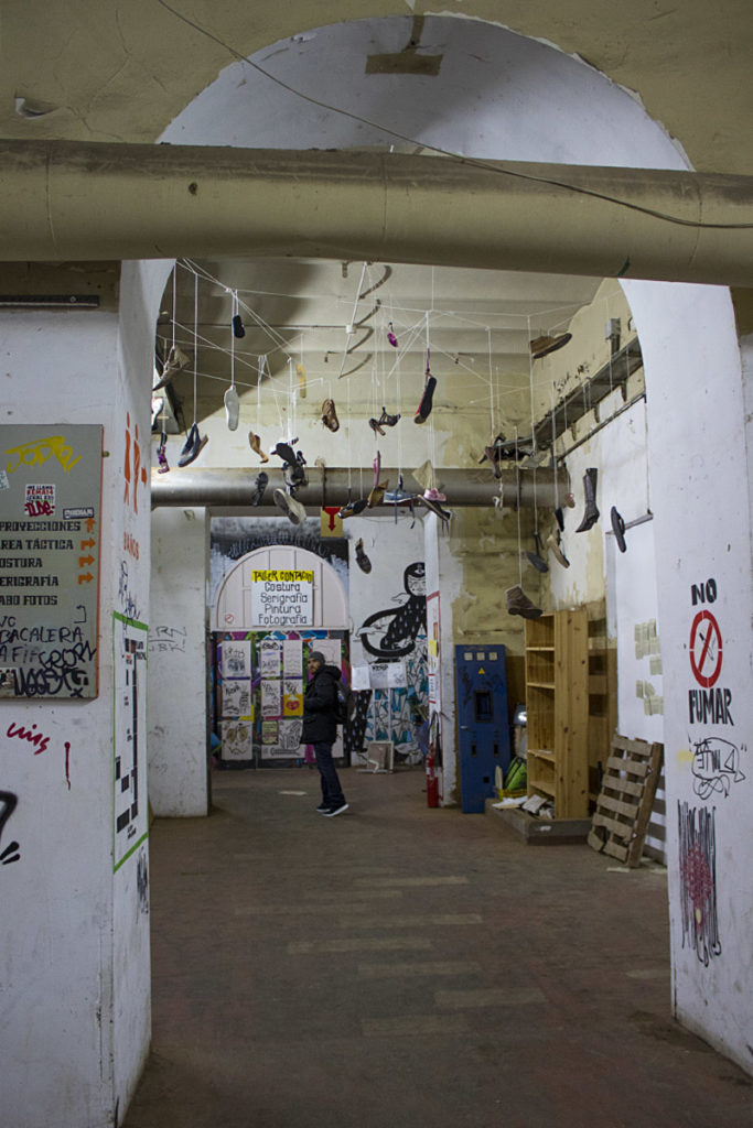 La Tabacalera-interno-Madrid-Centro culturale-Spagna-Spain-Europa