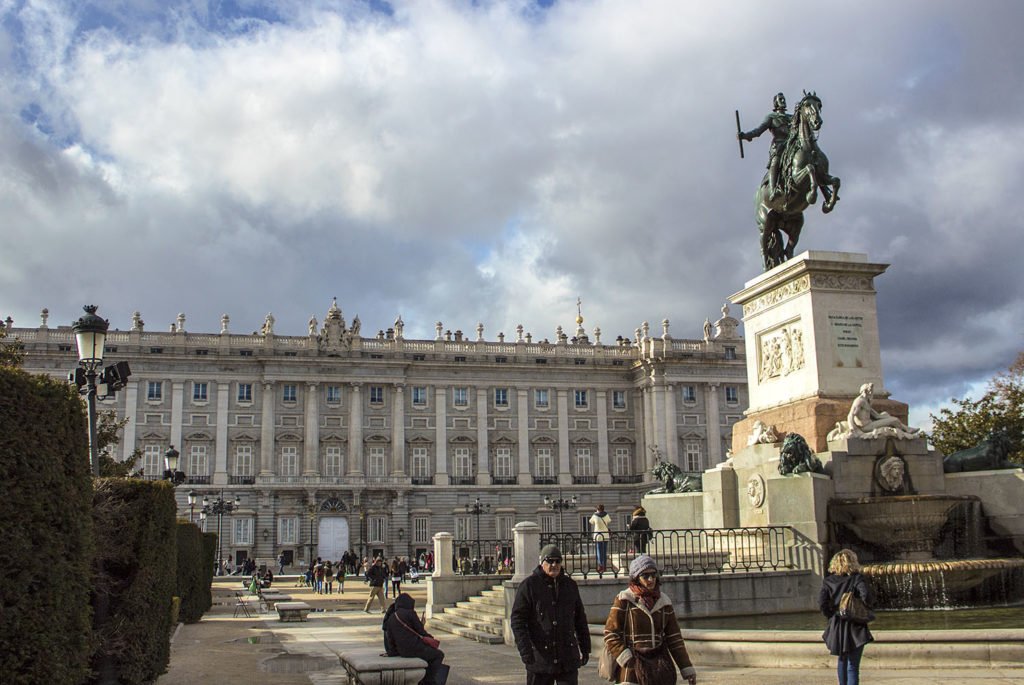 Palazzo Reale-Palacio Real-giardini-Madrid-Spagna-Spain