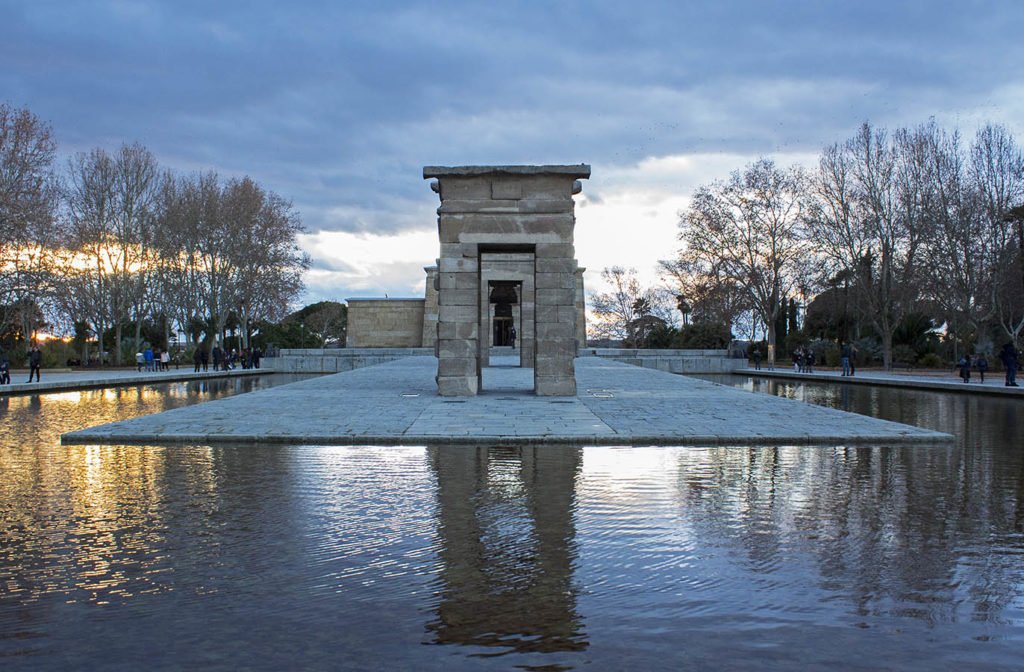 Debod tempio egizio Madrid Spagna Spain