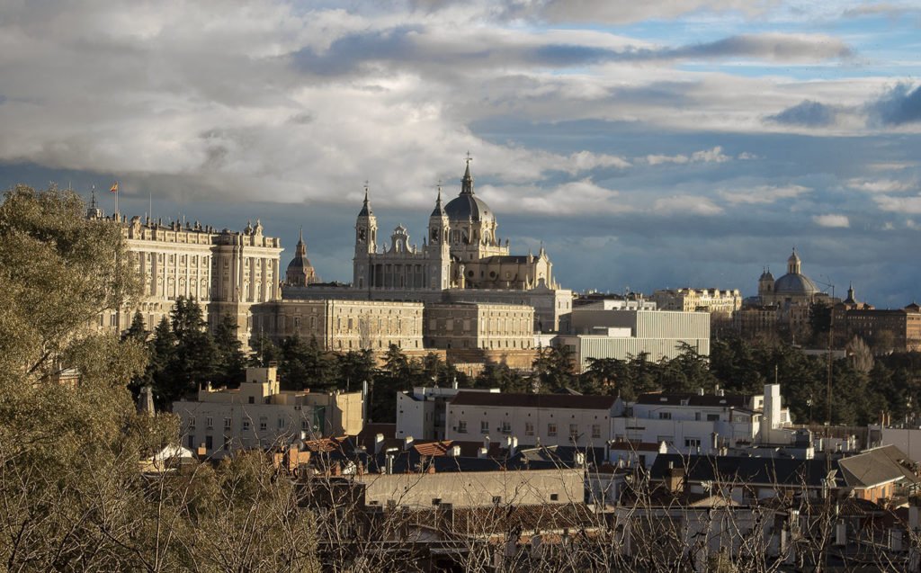 palazzo reale-panorama Madrid-Madrid-Spagna-Spain