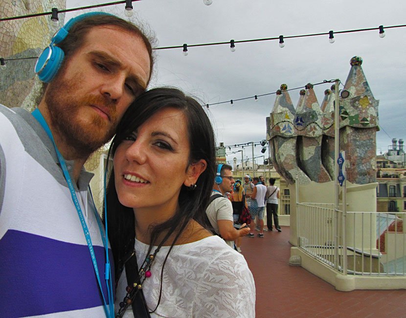 casa batllò-tetto casa batllò-Antoni gaudì-Barcellona-Spain-Spagna-Europa