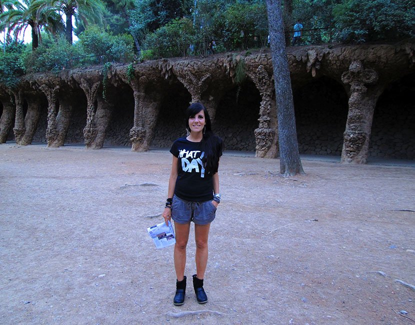 park guell barcellona-Antoni gaudì-Barcellona-Spain-Spagna-Europa