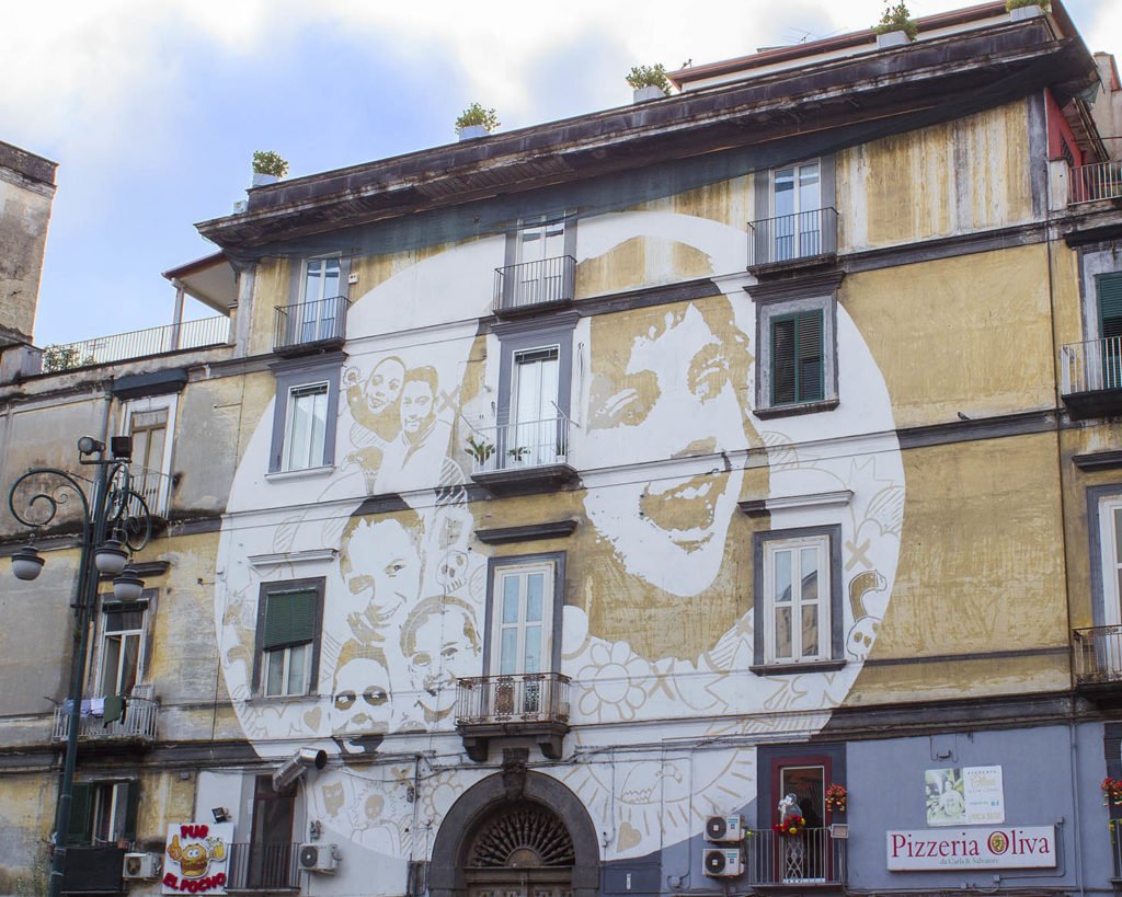 volti rione sanità-riqualificazione rione sanitàStreet art Napoli-Napoli-Campania-Italia